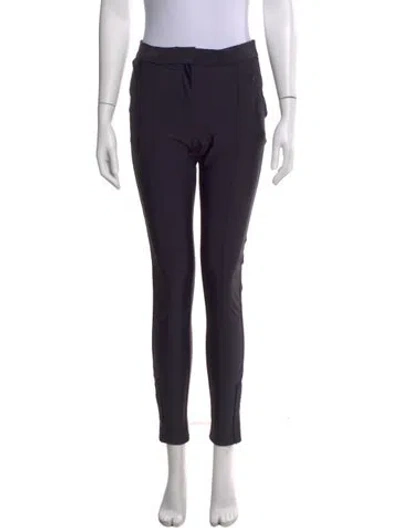 Pre-owned Sandro Skinny Leg Pants In Purple