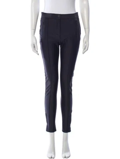 Pre-owned Sandro Skinny Leg Pants In Purple