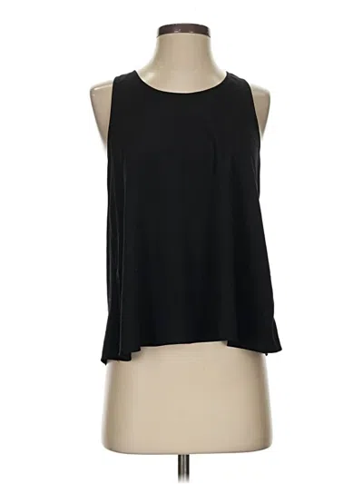 Pre-owned Sandro Sleeveless Blouse In Black