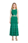 Sandro Sleeveless Sweater In Emeuraude Green