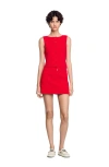 Sandro Sleeveless Sweater In Red