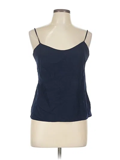 Pre-owned Sandro Sleeveless Top Blue Sweetheart Neckline Tops