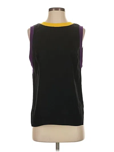 Pre-owned Sandro Sleeveless T-shirt In Black