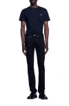 Sandro Slim-fit Jeans In Black