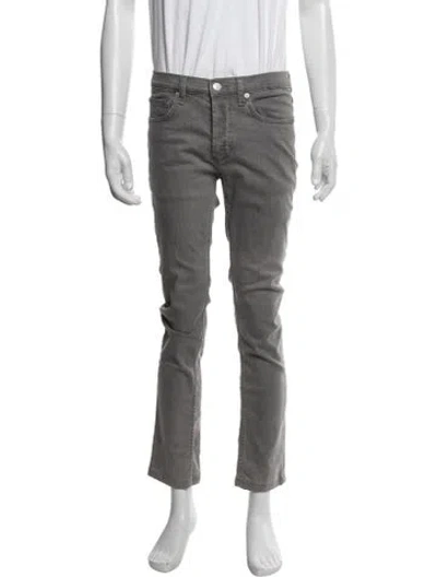 Pre-owned Sandro Slim Fit Jeans In Grey