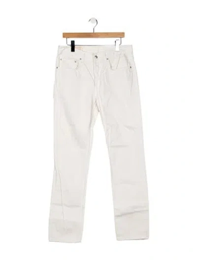 Pre-owned Sandro Slim Fit Jeans In Neutral