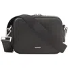 Sandro Small Synthetic Leather Bag In Black
