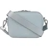 Sandro Small Synthetic Leather Bag In Blue Sky