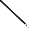Sandro Smooth Leather Belt In Black