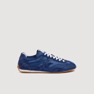 SANDRO SNEAKERS LIGHT WAVE MIX MATIÈRES