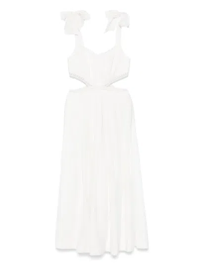 SANDRO SOLENA MIDI DRESS