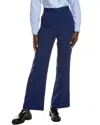 Sandro Solid Trouser In Blue