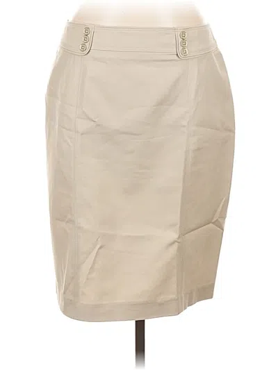 Pre-owned Sandro Sportswear Formal Skirt In White