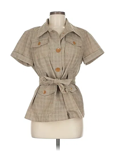 Pre-owned Sandro Sportswear Jacket In Brown