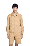 Sandro Square Cross Zip Up Jacket