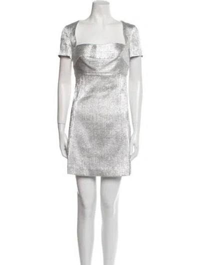 Pre-owned Sandro Square Neckline Mini Dress
