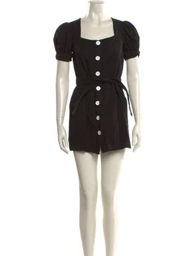 Pre-owned Sandro Square Neckline Mini Dress