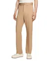 Sandro Straight Fit Chino Pants In Nut