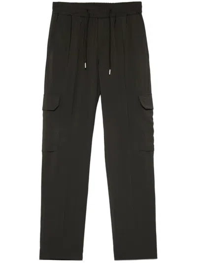 Sandro Straight-leg Cargo Pants In Green