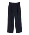 Sandro Straight-leg Casual Pants In Black