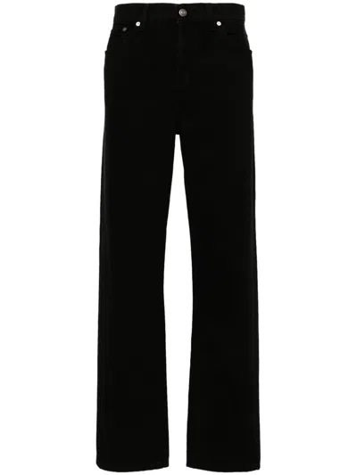 Sandro Straight-leg Jeans In 黑色