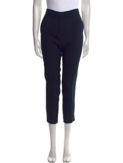 Pre-owned Sandro Straight Leg Pants In Multi