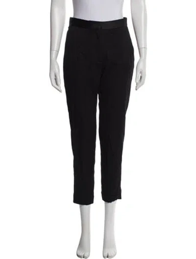 Pre-owned Sandro Straight Leg Pants In Multi