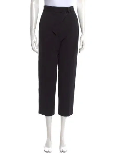 Pre-owned Sandro Straight Leg Pants In Multi