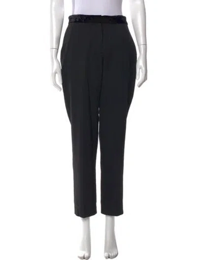 Pre-owned Sandro Straight Leg Pants In Multi