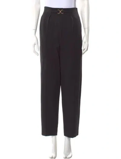 Pre-owned Sandro Straight Leg Pants W/ Tags In Black