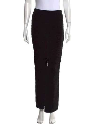 Pre-owned Sandro Straight Leg Pants W/ Tags In Black