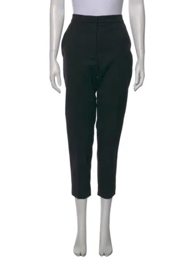 Pre-owned Sandro Straight Leg Pants W/ Tags In Black