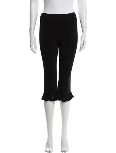 Pre-owned Sandro Straight Leg Pants W/ Tags In Black