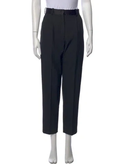 Pre-owned Sandro Straight Leg Pants W/ Tags In Blue
