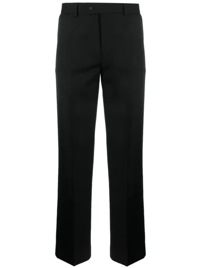 Sandro Straight-leg Tailored Trousers In Black