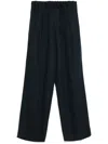 Sandro Straight-leg Trousers In 蓝色