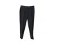 Sandro Straight Pants In Black Polyester In Black