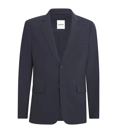 Sandro Stretch-wool Single-breasted Blazer
