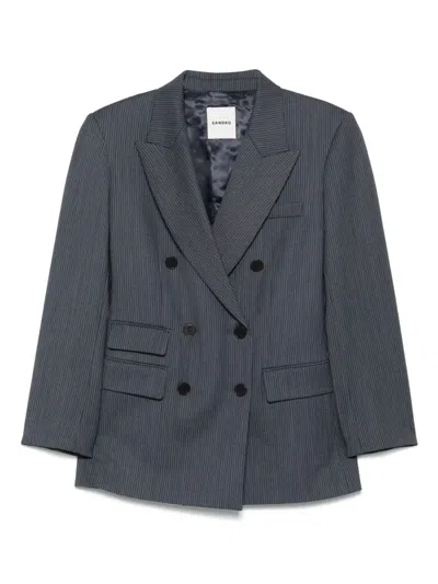Sandro Striped Blazer
