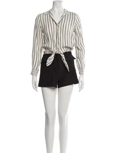 Pre-owned Sandro Striped Jumpsuit In Multi