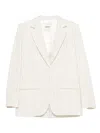 Sandro Striped-pattern Blazer In Neutral