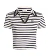 Sandro Striped Polo Shirt In Multi