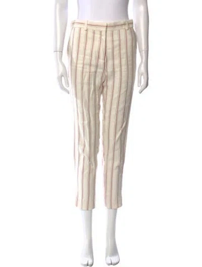 Pre-owned Sandro Striped Skinny Leg Pants