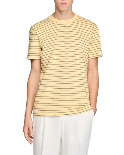 SANDRO STRIPED TEE