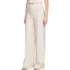 Sandro Striped Trousers In Neutral