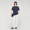 Sandro Striped T-shirt In Multi