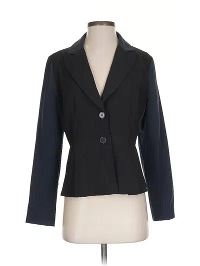 Pre-owned Sandro Studio Blazer Jacket In Black