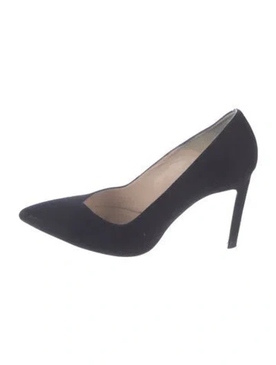 Pre-owned Sandro Suede Pumps In Blue