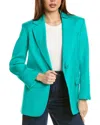 Sandro Suit Blazer In Blue