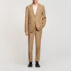 Sandro Suit Jacket In Nut